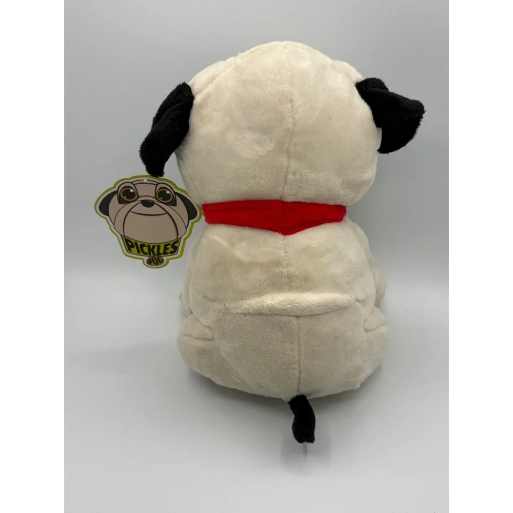 Toy Factory Pickles Pug Plush 10 Inch Cream New Stuffed Animal Dog Toy Paradise